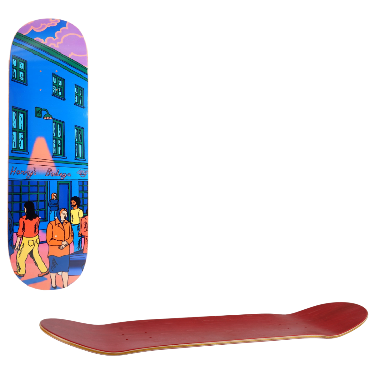 Skateboard Cafe High Street Skateboard Deck - Harry's Bodega 8.25"