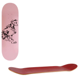 Skateboard Cafe Norma Skateboard Deck - Pink 8.625"