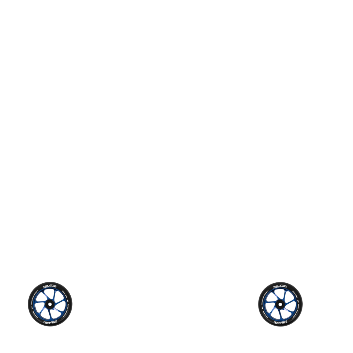 Slamm Team 110mm Scooter Wheel - Black/Blue