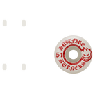 Spitfire Burner Skateboard Wheels - White 54mm