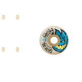 Spitfire x Grimple F4 Grimplehead Lock-In Full 99 Skateboard Wheels - White 57mm
