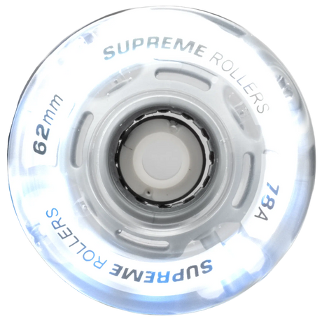 Supreme Light Up Roller Skate Wheels 4-Pack