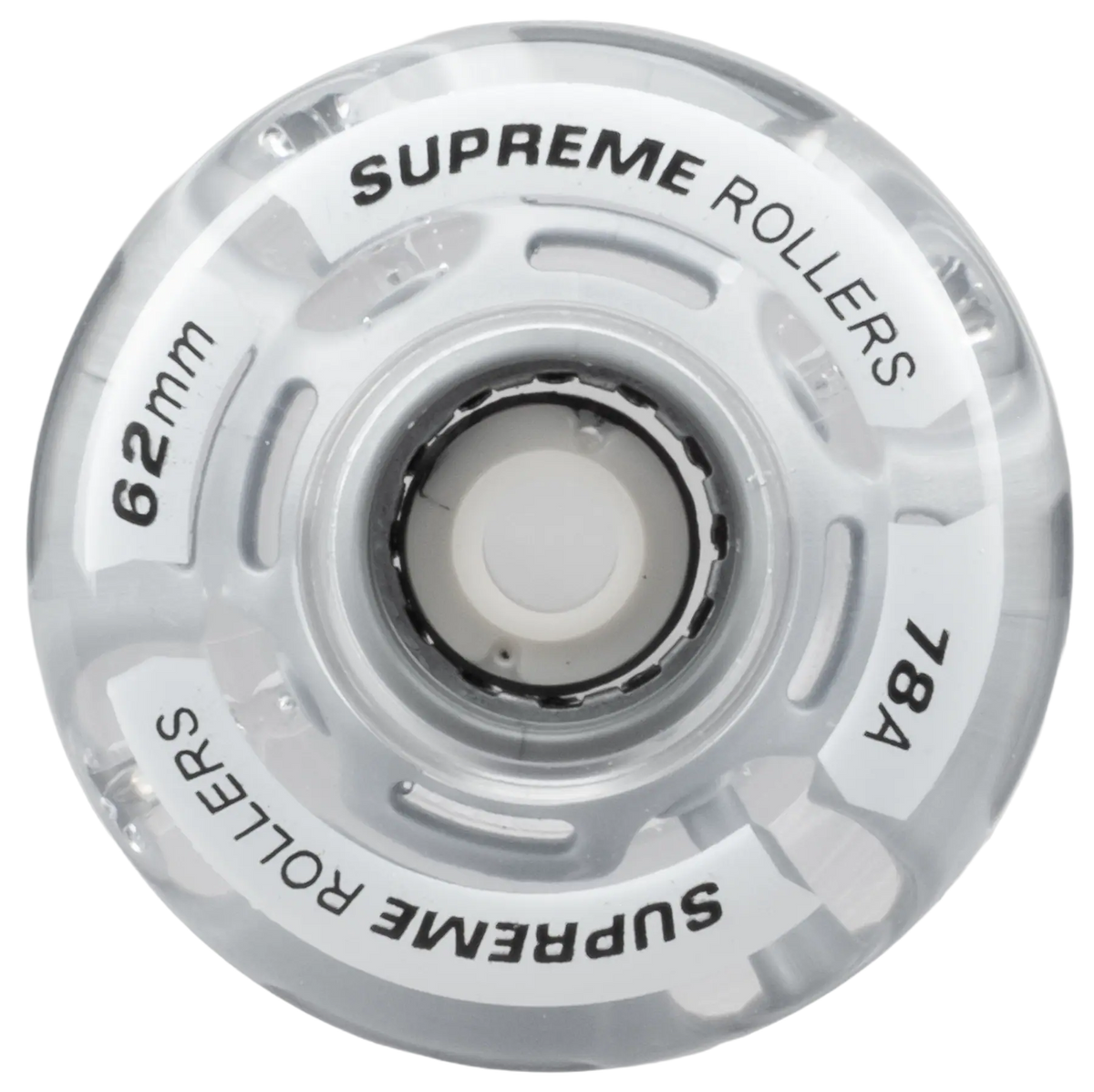 Supreme Light Up Roller Skate Wheels 4-Pack