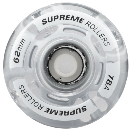 Supreme Light Up Roller Skate Wheels 4-Pack