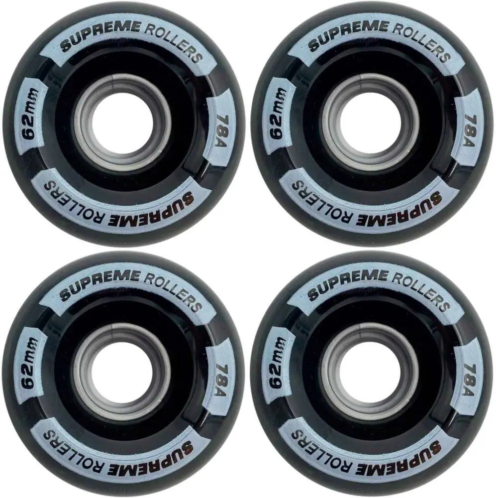 Supreme Rollers Quad Wheels 4-Pack