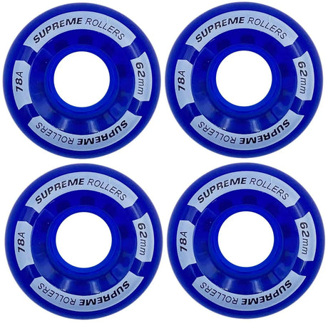 Supreme Rollers Quad Wheels 4-Pack
