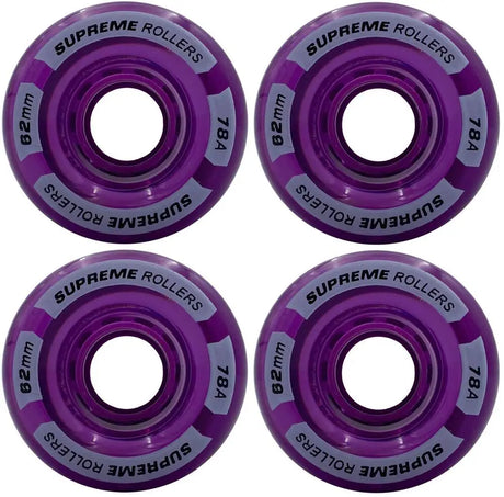 Supreme Rollers Quad Wheels 4-Pack