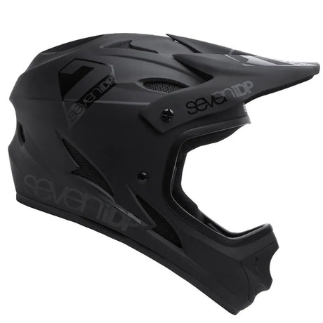 7iDP M1 Youth Helmet - Matte Black/Gloss Black