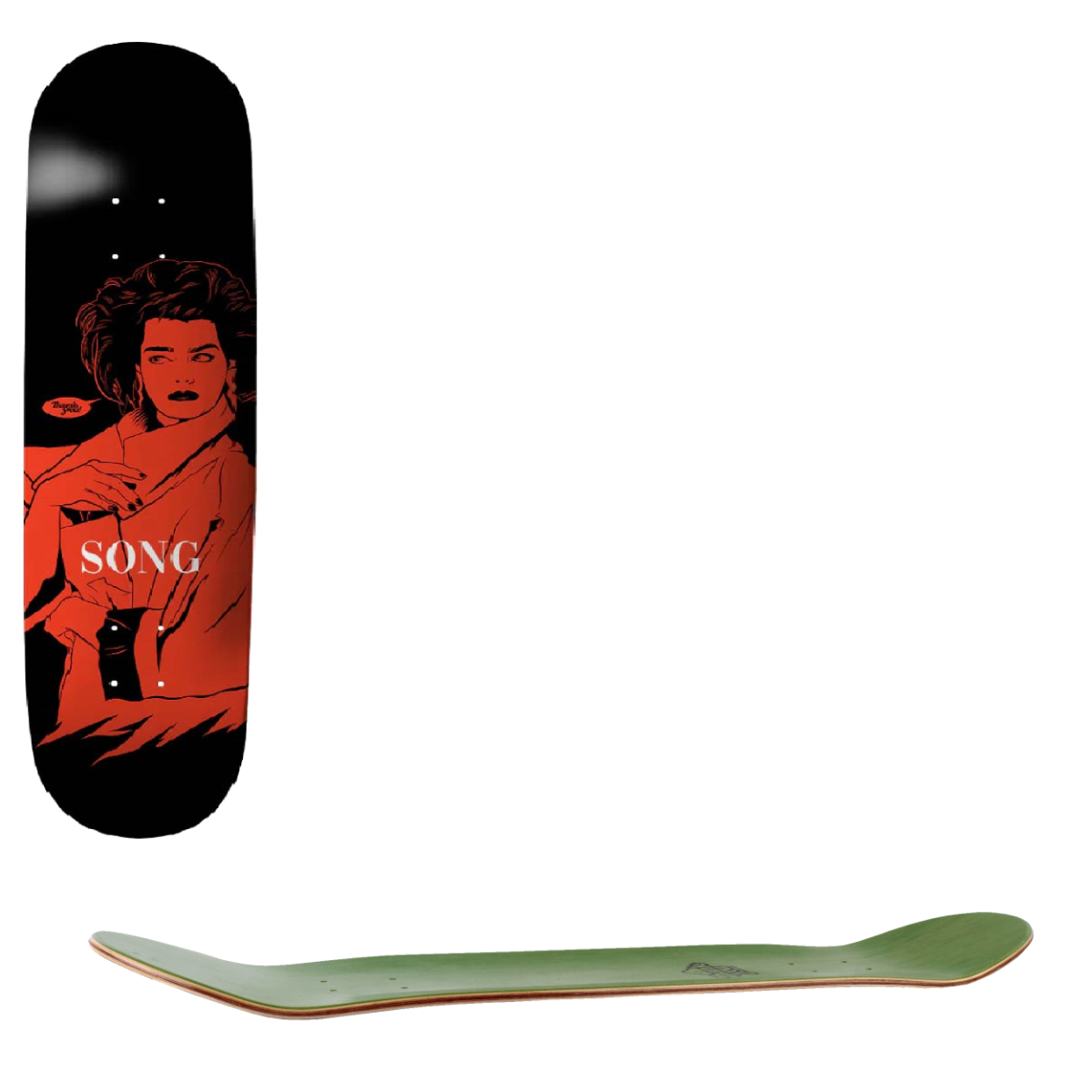 Thank You Vogue Skateboard Deck - Song 8.12"