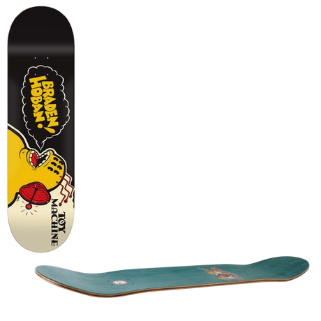 Toy Machine Toons Skateboard Deck - Hoban 8.25"