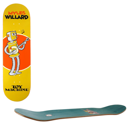 Toy Machine Toons Skateboard Deck - Willard 8.25"