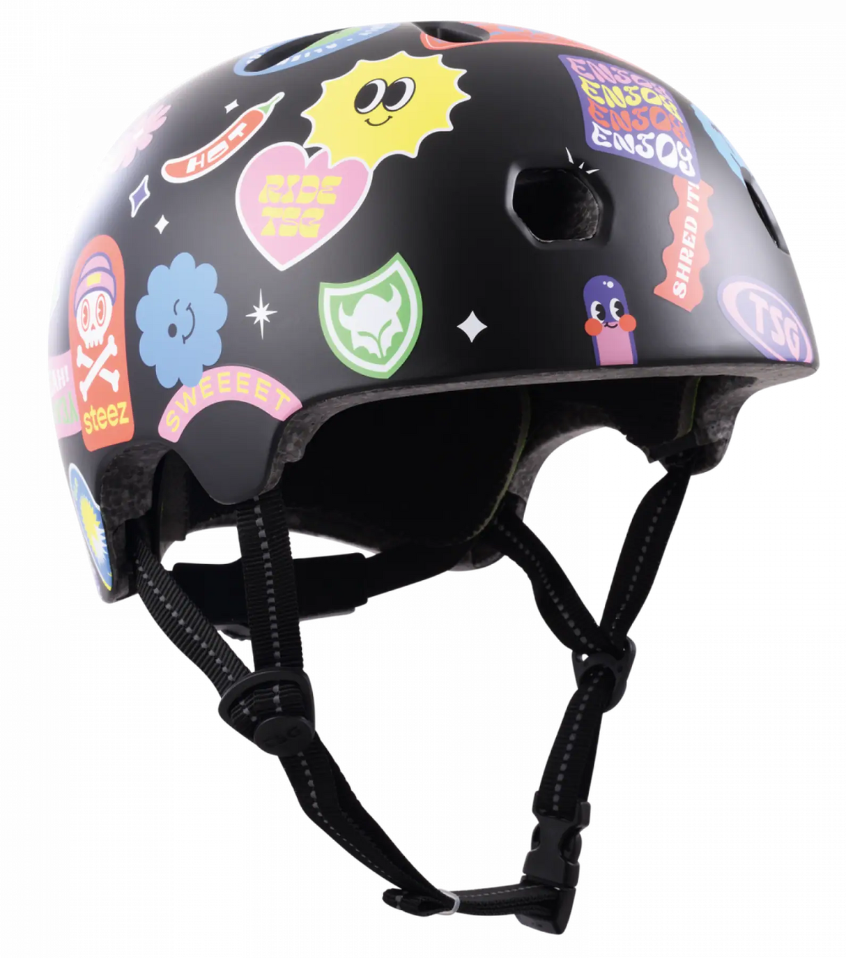 TSG Nipper Maxi Satin Skate Helmet