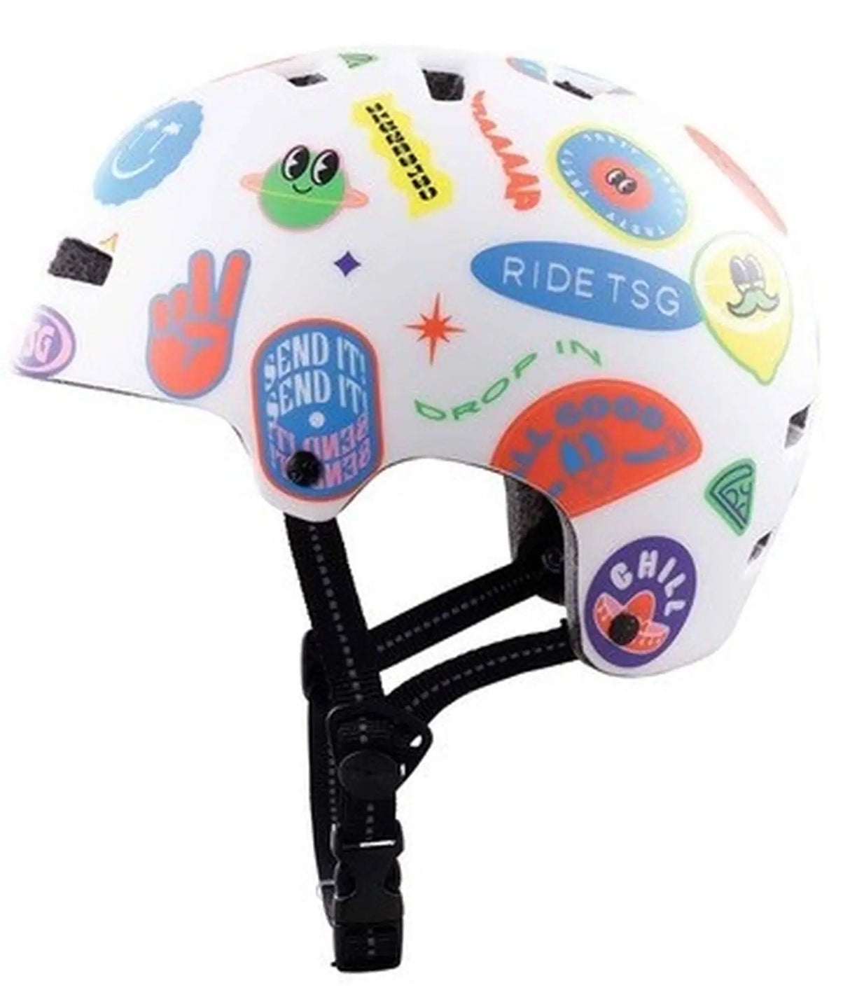 TSG Nipper Maxi Satin Skate Helmet