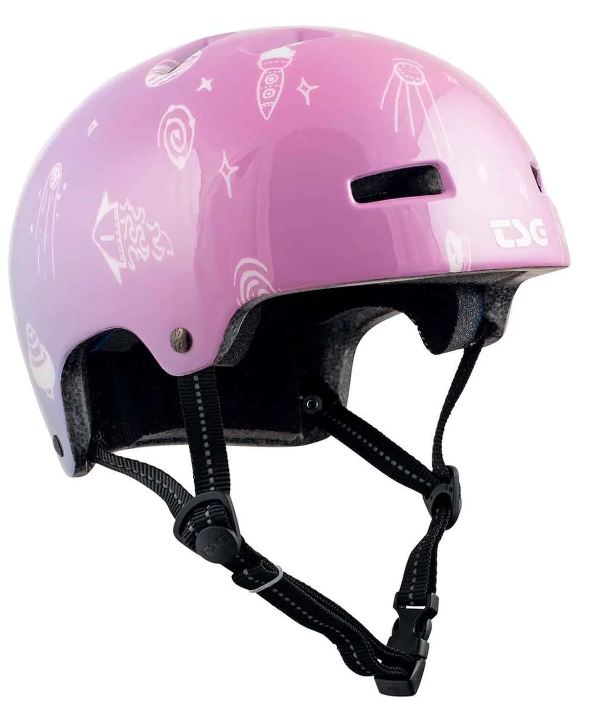 TSG Nipper Maxi Satin Skate Helmet