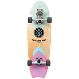 Two Bare Feet Geo 360 Surfskate Complete Cruiser Skateboard 31''