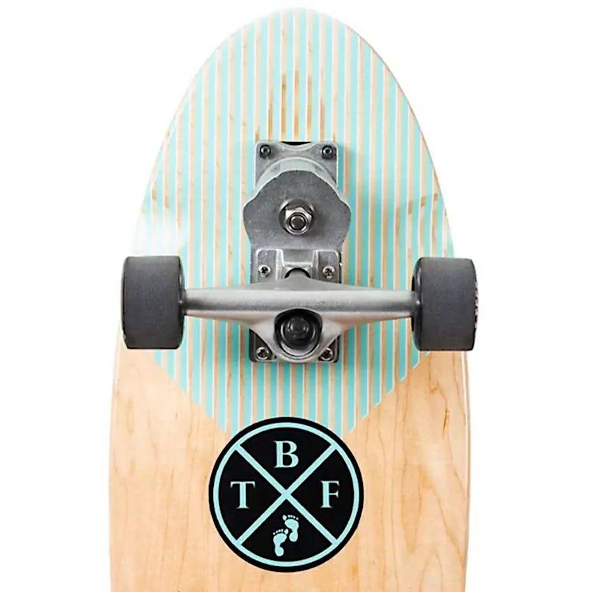 Two Bare Feet Geo 360 Surfskate Complete Cruiser Skateboard 31''