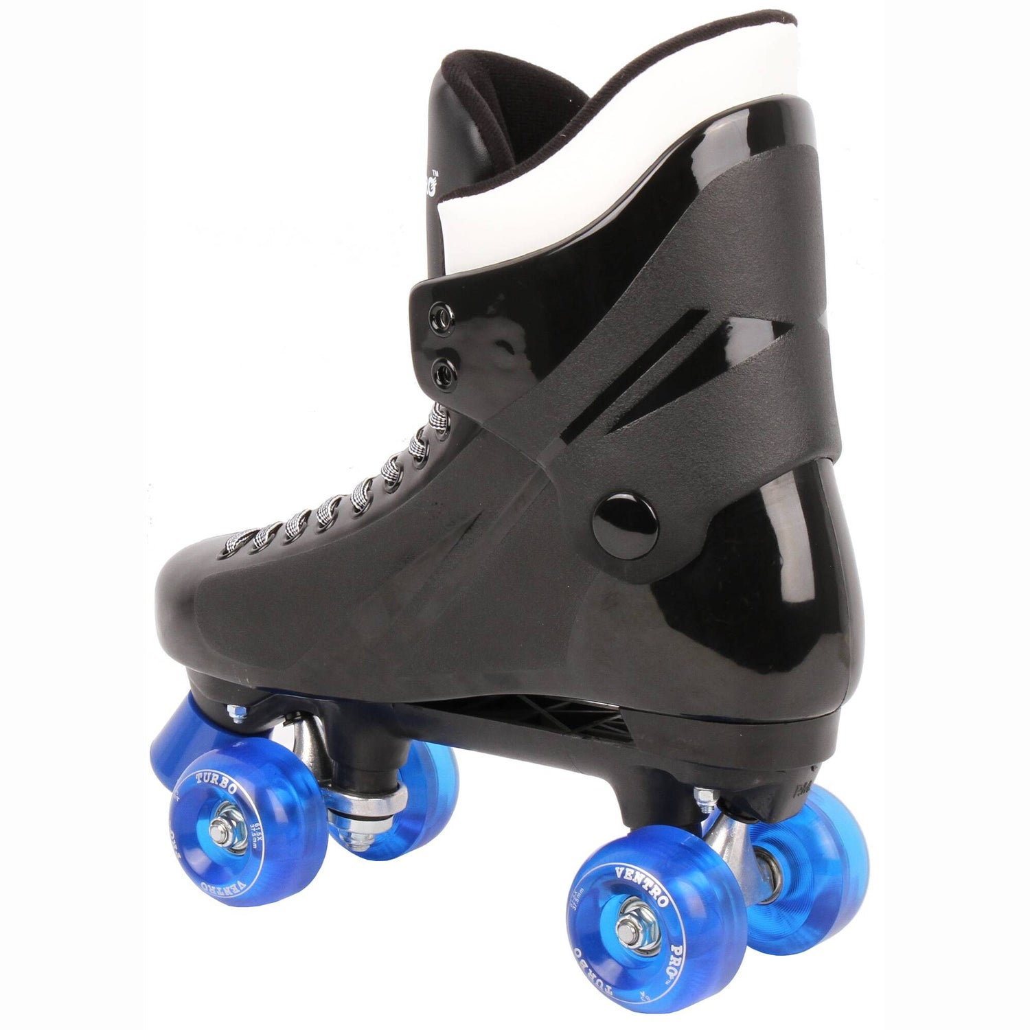 Ventro Pro Turbo Quad Roller Skates - Black/Royal Blue