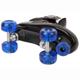 Ventro Pro Turbo Quad Roller Skates - Black/Royal Blue