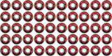 Wicked Bearings Skateboard Bearings ABEC 7 - Red