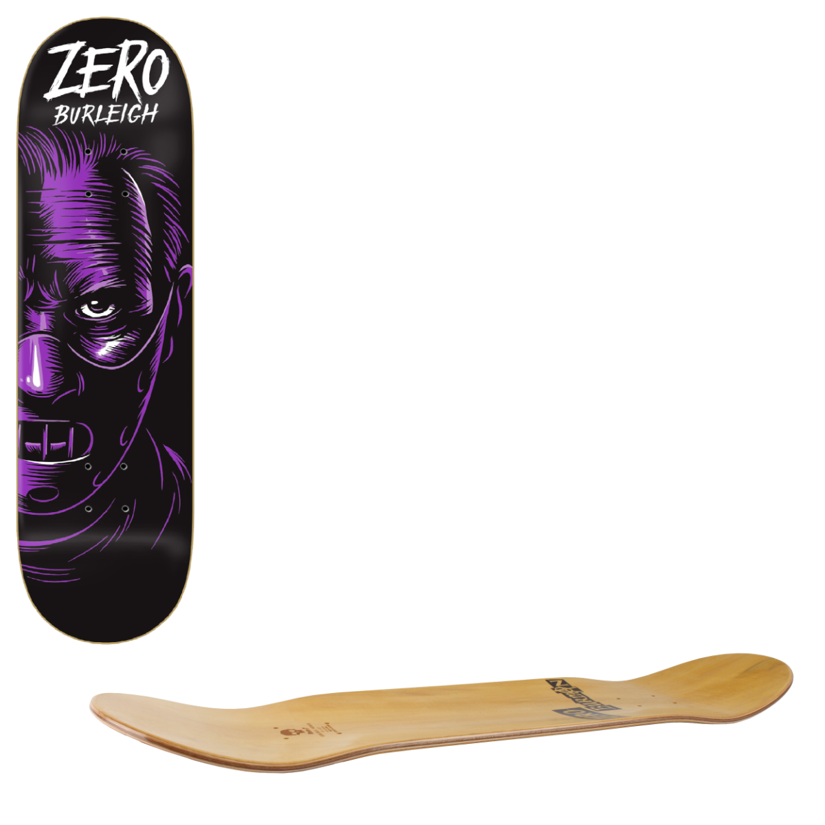Zero Fright Night II Skateboard Deck - Burleigh 8.5"