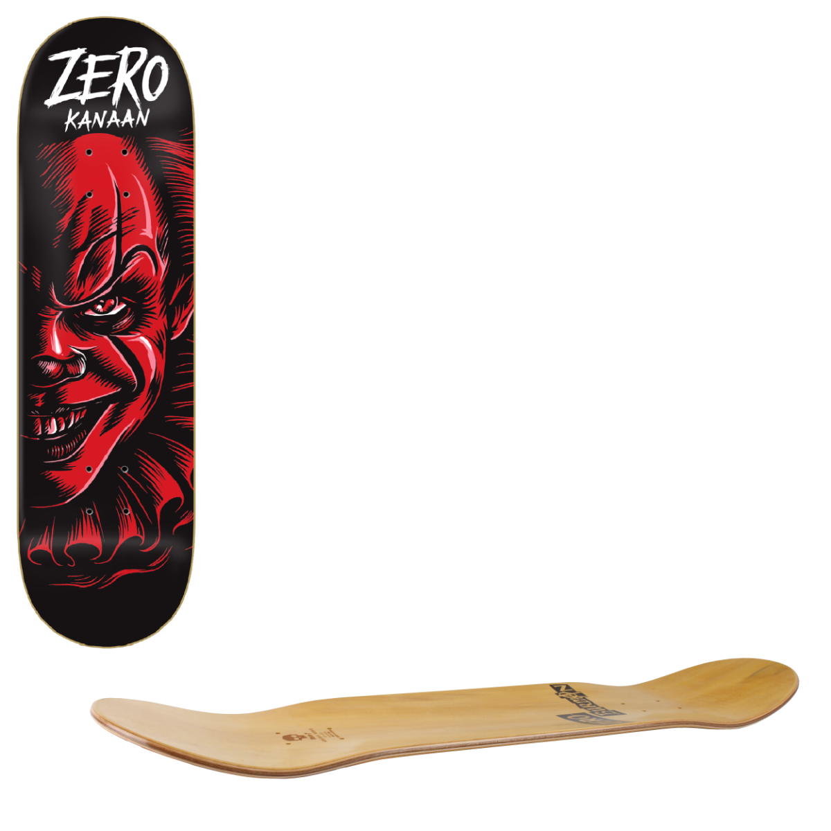 Zero Fright Night II Skateboard Deck - Kanaan 8.25"