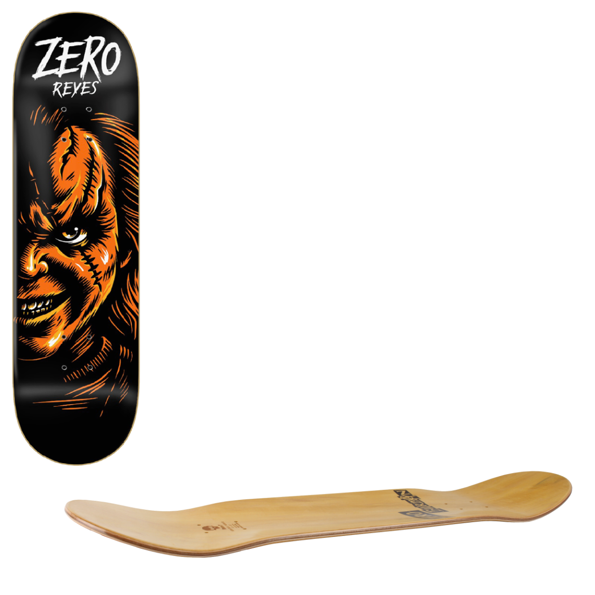 Zero Fright Night II Skateboard Deck - Reyes 8.25"
