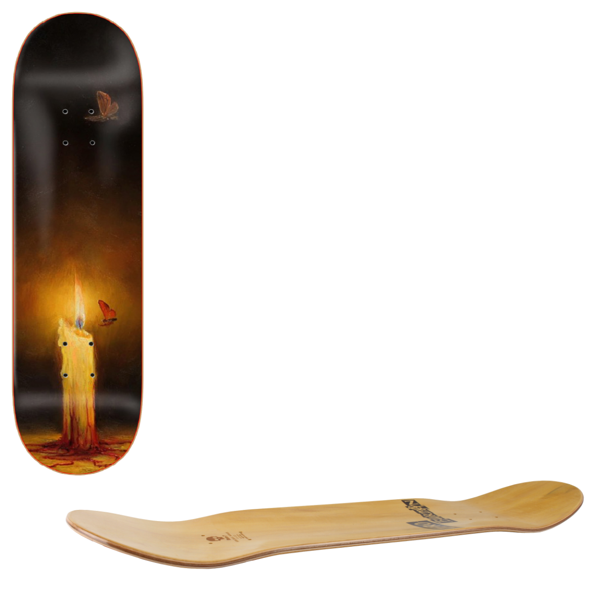 Zero Lewandowski III Skateboard Deck - Arunski 8.25"