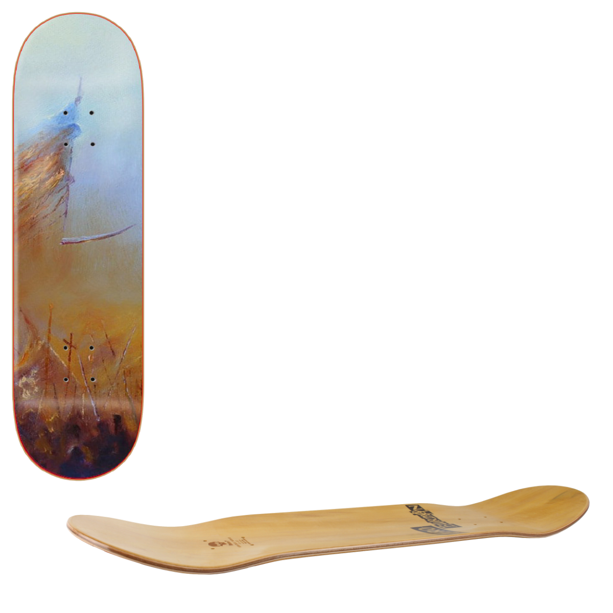 Zero Lewandowski III Skateboard Deck - Burman 8.5"