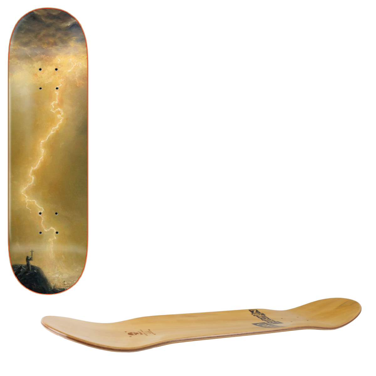 Zero Lewandowski III Skateboard Deck - Kanaan 8.375"