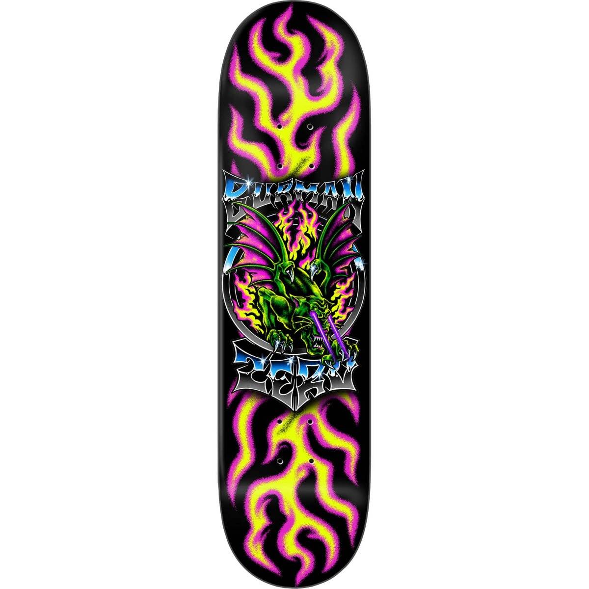 Zero Chrome Skateboard Deck - Burman 8.5"