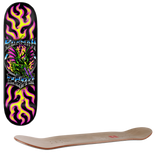 Zero Chrome Skateboard Deck - Burman 8.5"