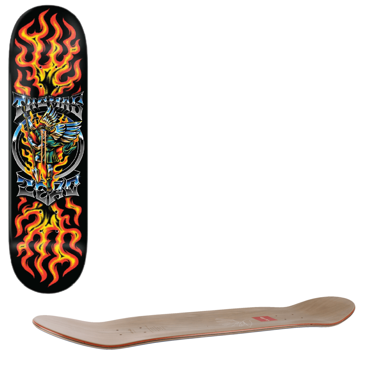 Zero Chrome Skateboard Deck - Thomas 8.25"