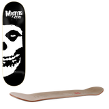 Zero x Misfits Fiend Skull Skateboard Deck - Right 8.25"