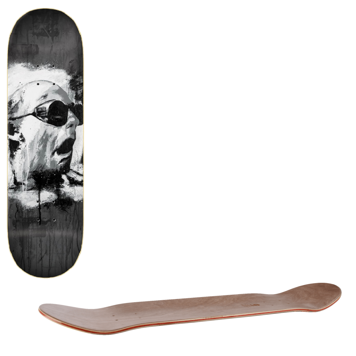 Zero Doc Skateboard Deck - Wimer 8.5"