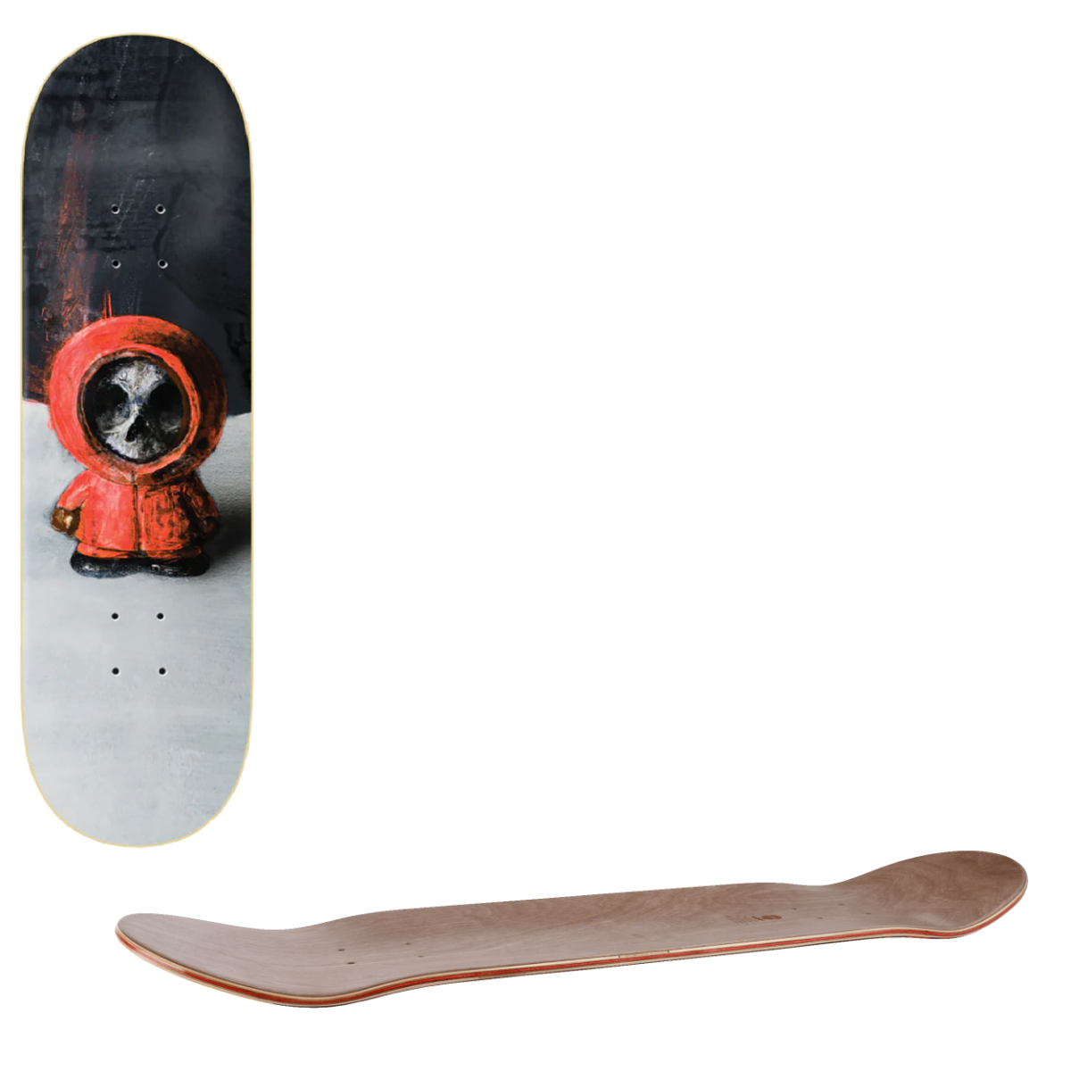 Zero South Park Horror Skateboard Deck - Kanaan 8.375"